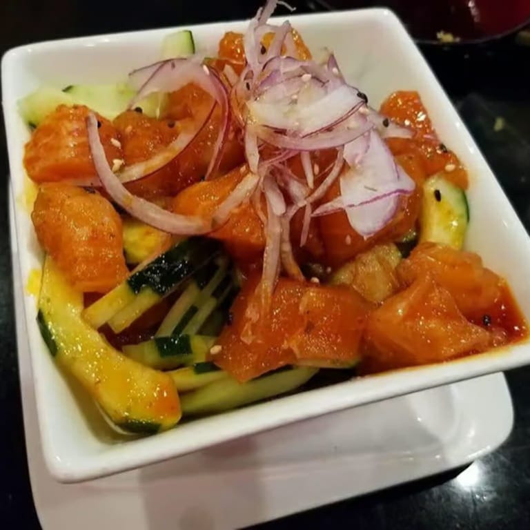 Fresh Poke Bowls and Sushi Delights