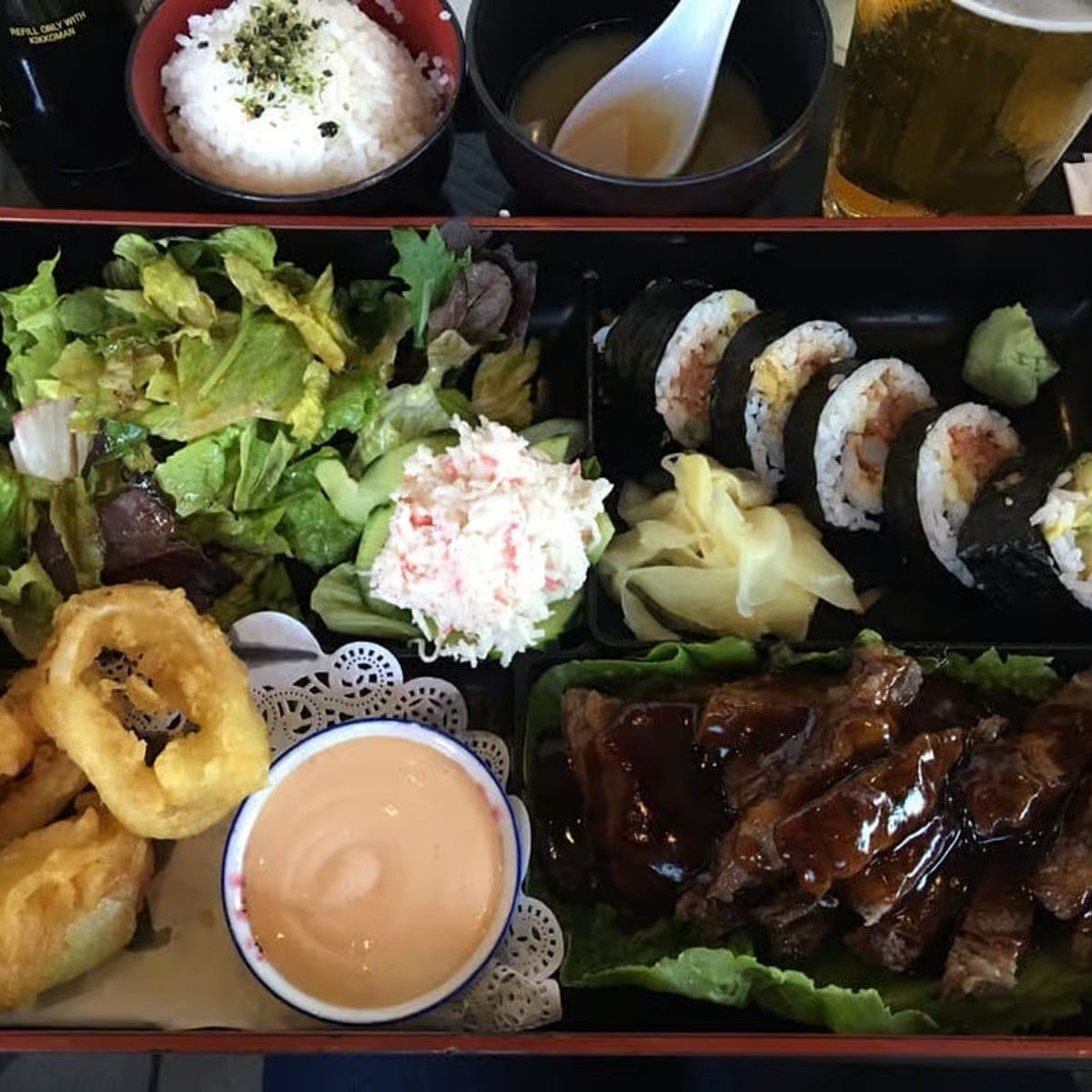 Shrimp Tempura.