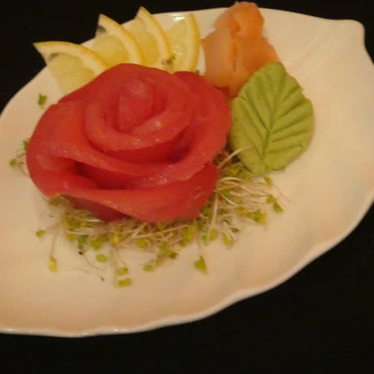 Seared Tuna Sashimi Specialty.