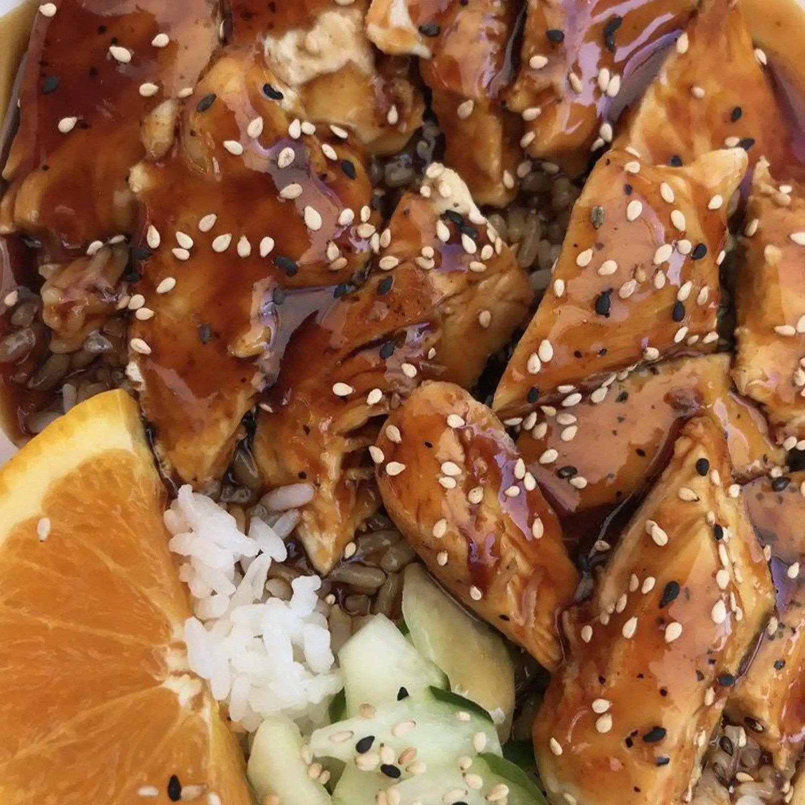 Chicken Teriyaki Bowl.