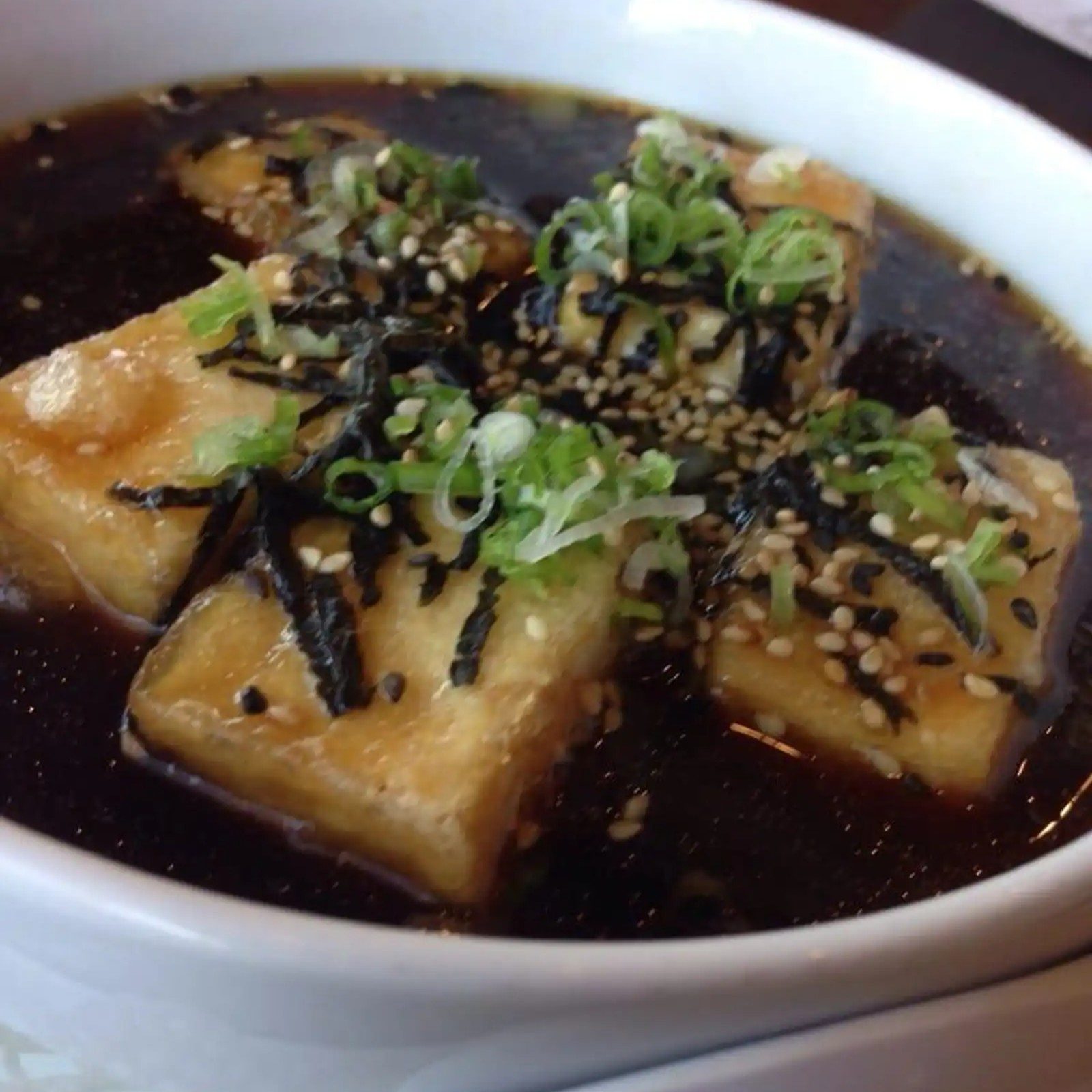 Agedashi Tofu.