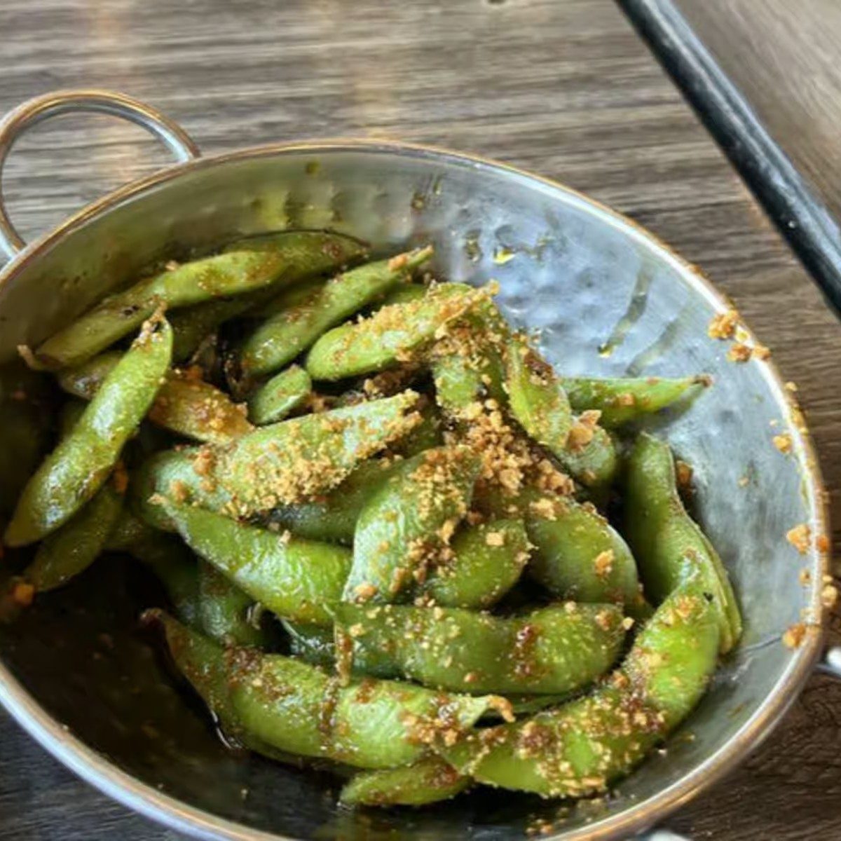 Spicy Edamame.