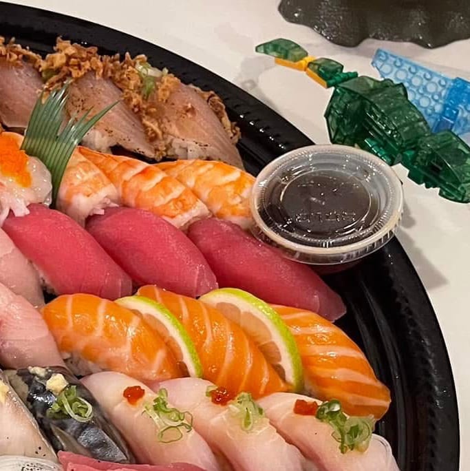 Salmon Nigiri.