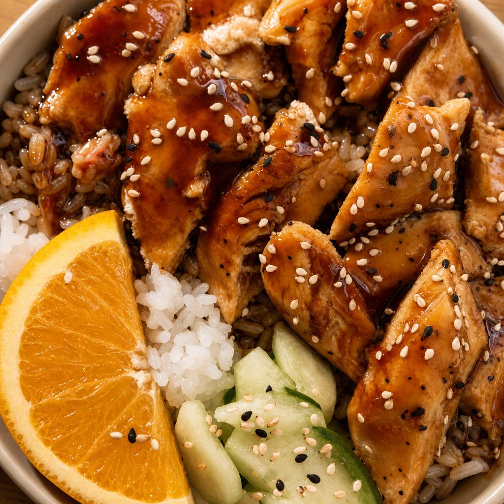 Chicken Teriyaki Bowl.