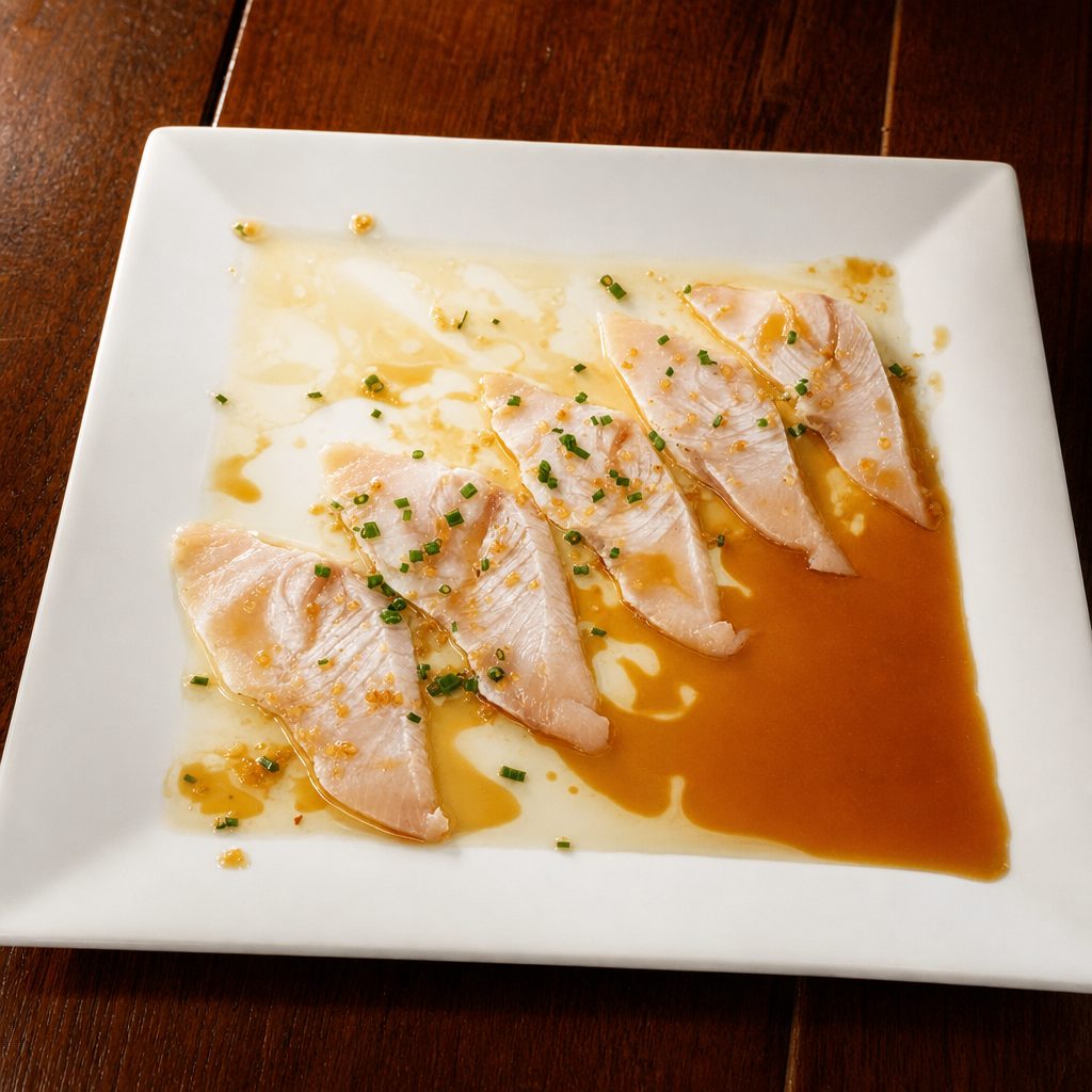Yellowtail Butter Ponzu Specialty.