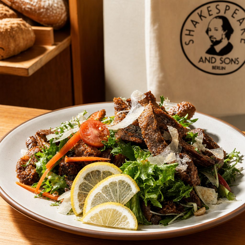 Salmon Skin Salad.