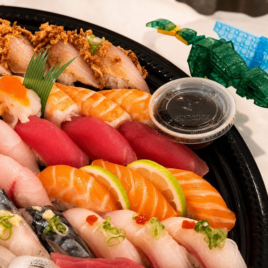 Salmon Nigiri.