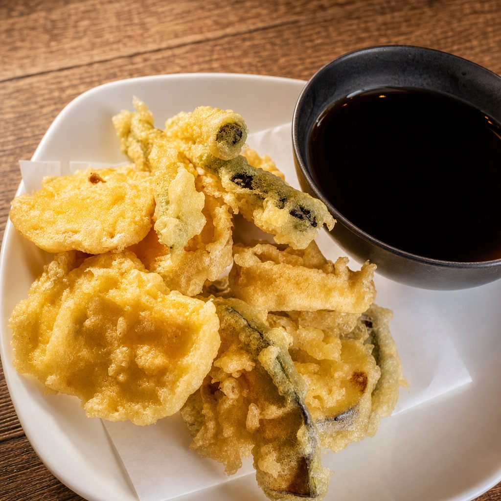 Vegetable Tempura.